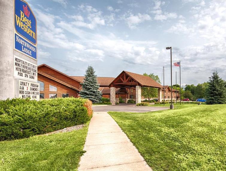 Best Western Northwoods Lodge Siren Exterior foto
