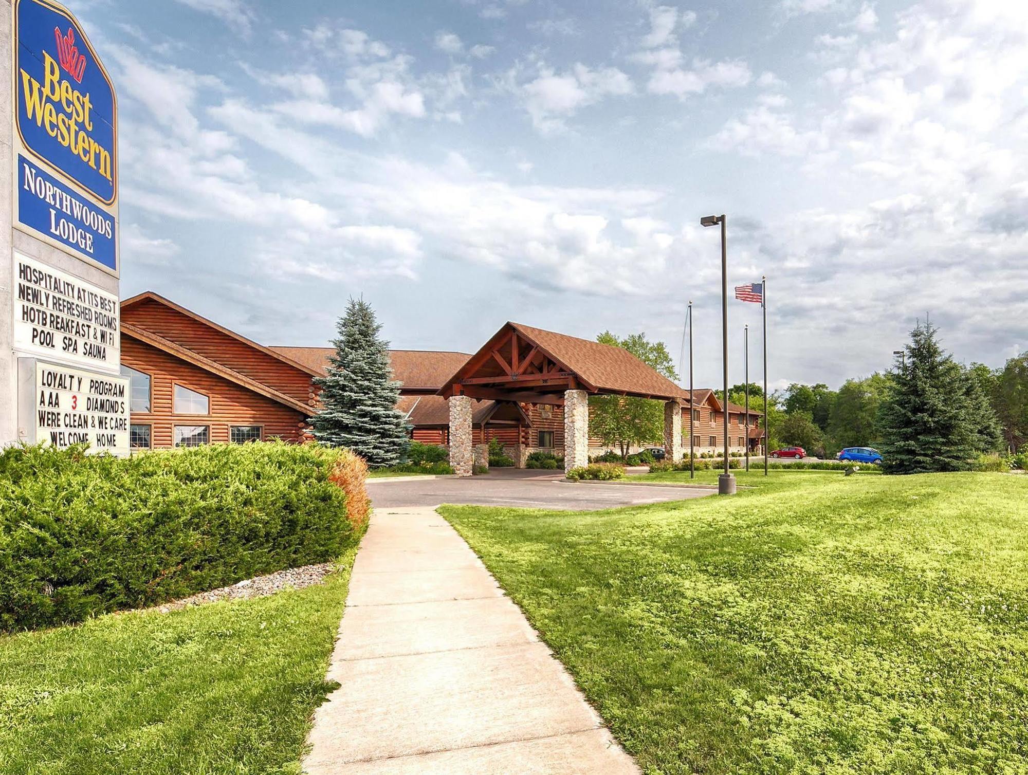 Best Western Northwoods Lodge Siren Exterior foto